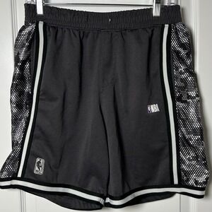 NBA Black and‎ White Basketball Shorts Sporty Casual Streetwear Athletic Style